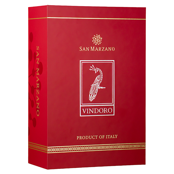Hộp Quà 2 Chai Vang Vindoro - Màu Đỏ Ruby