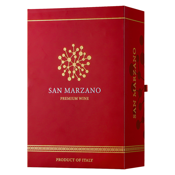 Hộp Quà 2 chai Sanmazano - Màu đỏ Ruby