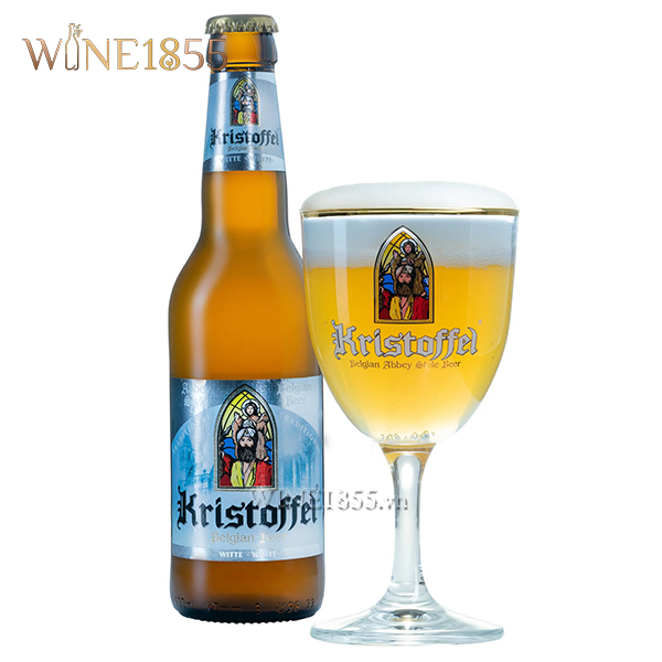Bia Bỉ Kristoffel White 5% – Chai 330ml
