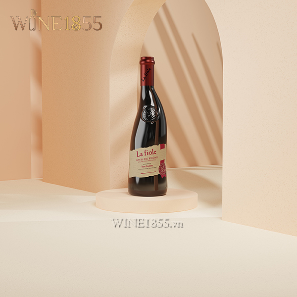 La Fiole Côtes Du Rhône Rouge Père Anselme