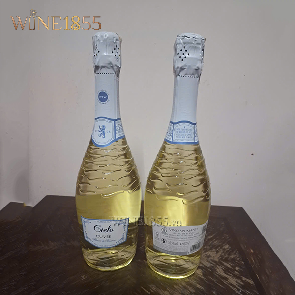 Rượu Vang Ý Cielo Cuvée Blanc De Blancs
