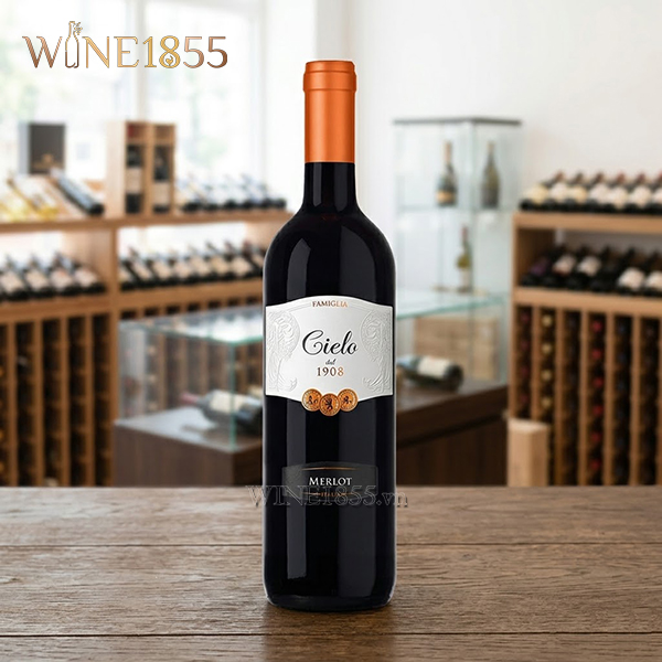 Rượu Vang Ý Cielo Merlot