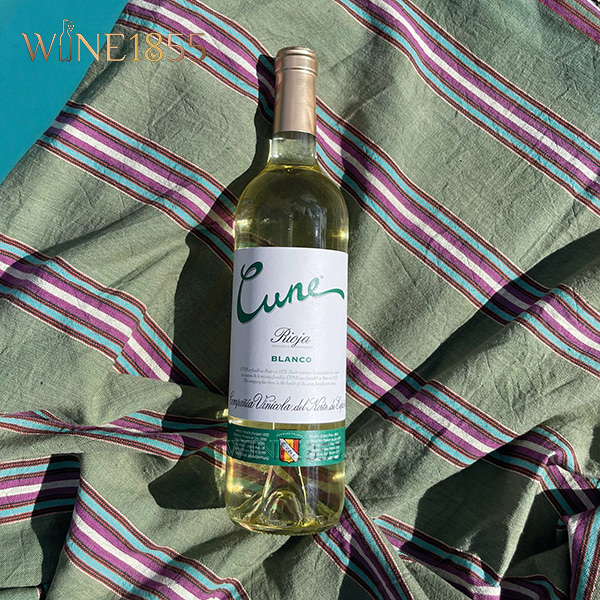 Rượu Vang Tây Ban Nha Cune Rioja Blanco