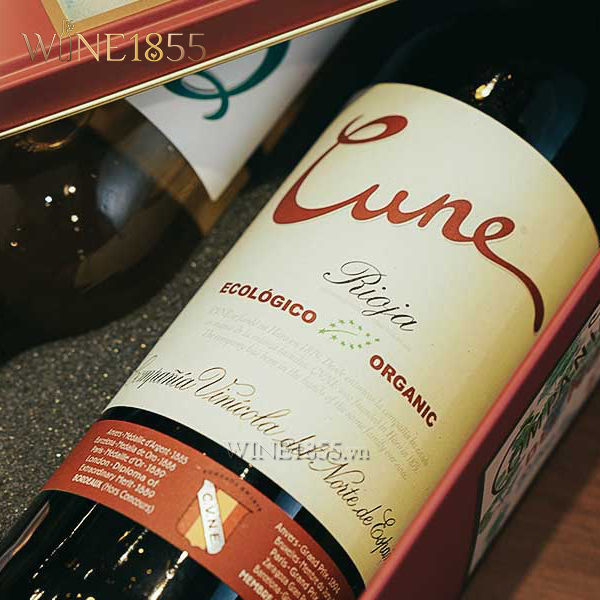 Rượu Vang Tây Ban Nha Cune Organic Rioja