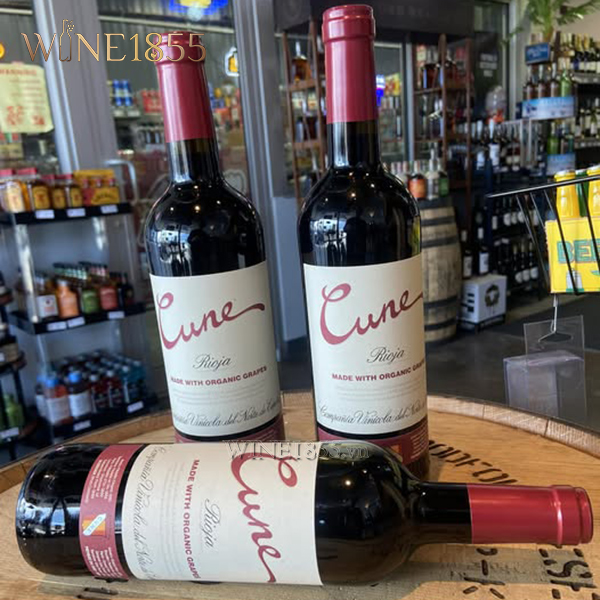 Rượu Vang Tây Ban Nha Cune Organic Rioja