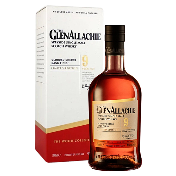 Rượu Whisky GlenallAchie 9 Oloroso Sherry Cask Finish