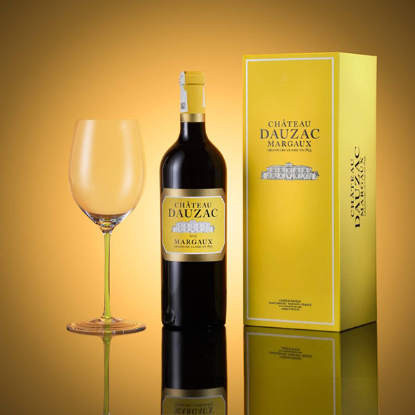 Hộp quà 1 chai rượu vang đỏ Château Dauzac 2015