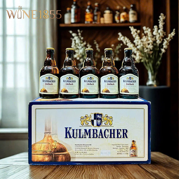 Bia Đức Kulmbacher Edelherb - Chai 330ml