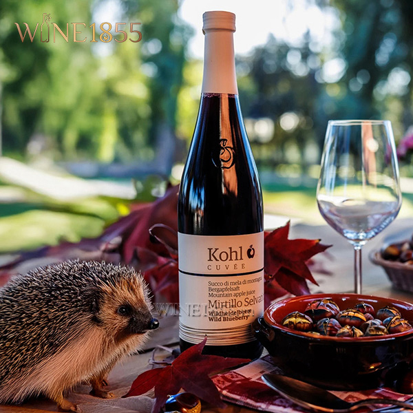 Nước Táo Tự Nhiên Kohl Cuvée Mountain Apple Juice Mirtillo Selvatico Wild Blueberry