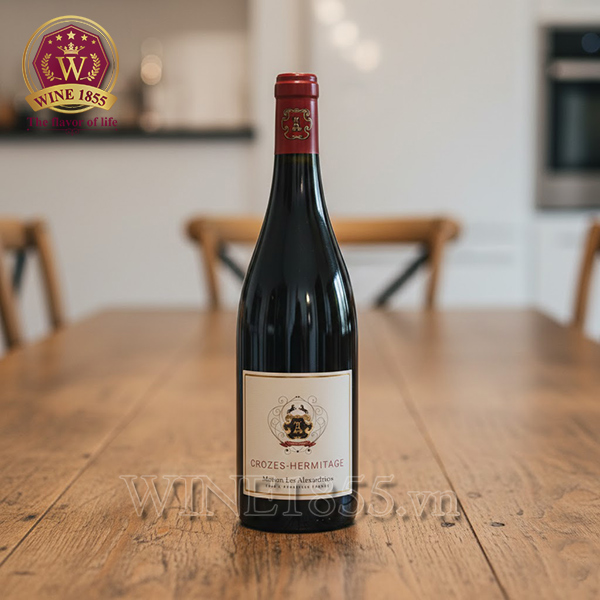 Rượu Vang Pháp Maison Les Alexandrins Crozes-Hermitage Rouge
