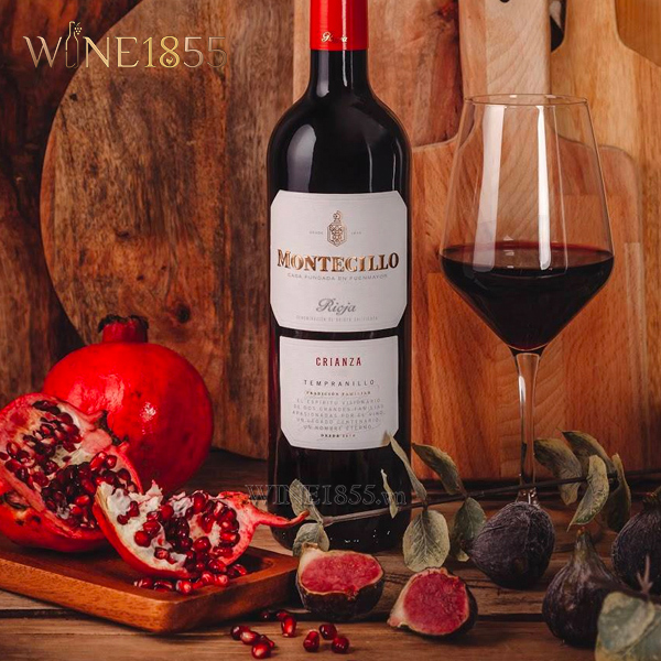 Rượu Vang Tây Ban Nha Montecillo Crianza