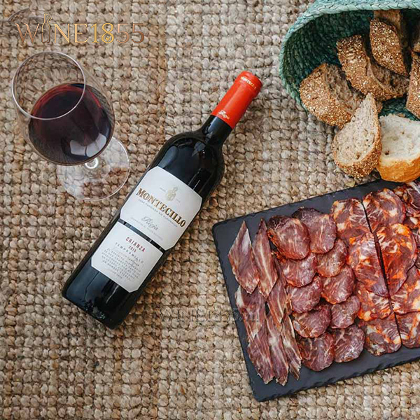 Rượu Vang Tây Ban Nha Montecillo Crianza