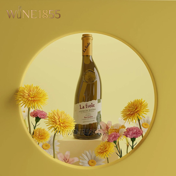La Fiole Côtes Du Rhône Blanc Père Anselme