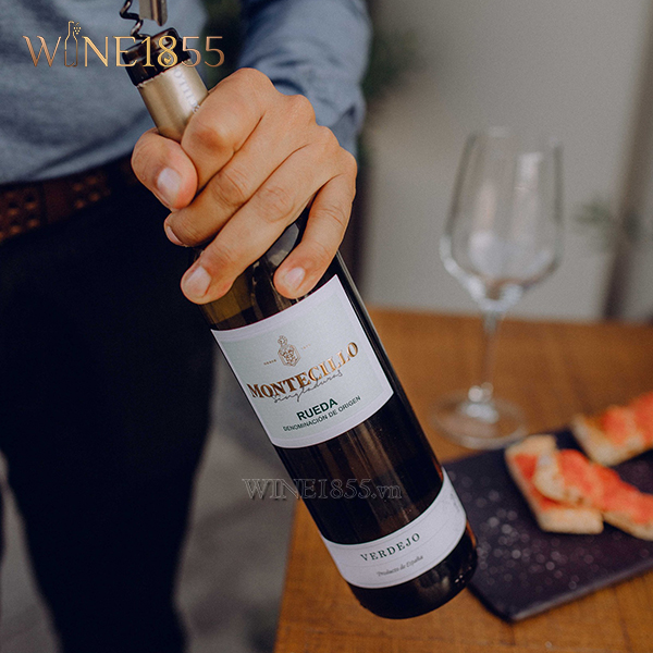 Rượu Vang Tây Ban Nha Montecillo Verdejo