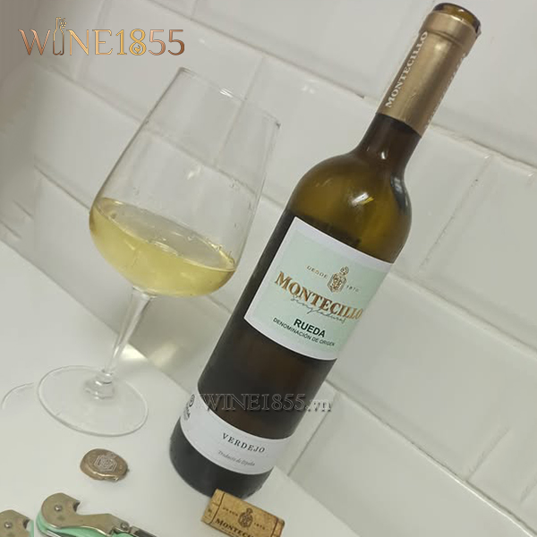 Rượu Vang Tây Ban Nha Montecillo Verdejo