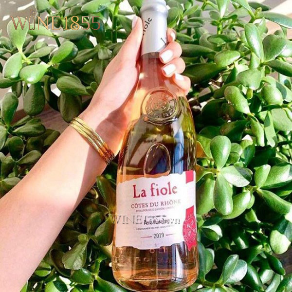 La Fiole Côtes Du Rhône Rose Père Anselme