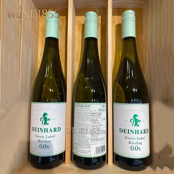 Deinhard Green Label Riesling 0.0% De-Alcoholized Wine