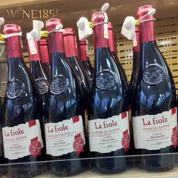 La Fiole Côtes Du Rhône Rouge Père Anselme