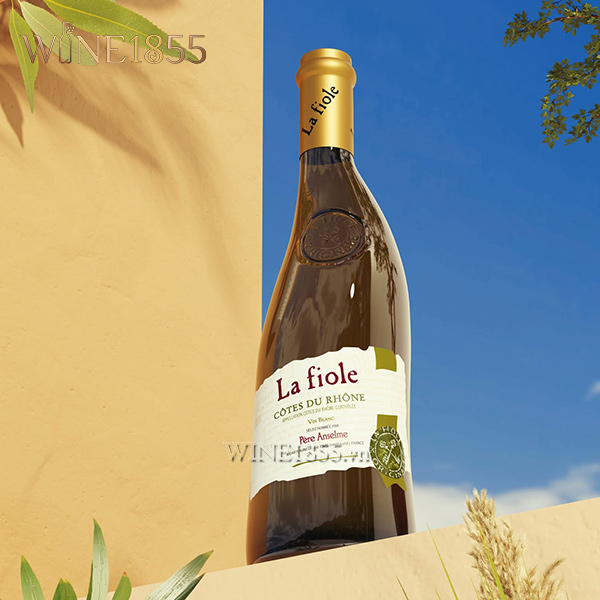 La Fiole Côtes Du Rhône Blanc Père Anselme