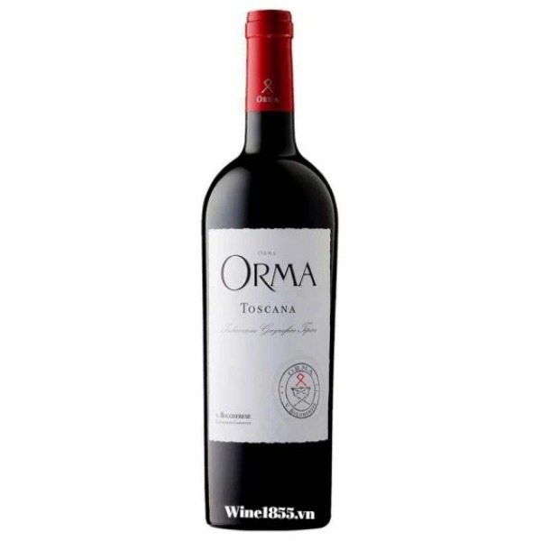 Rượu Vang Ý Orma IGT Toscana Rosso