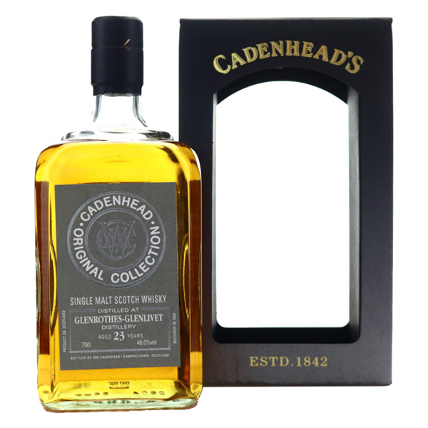 Rượu Whisky Cadenhead Glenrothes-Glenlivet 23
