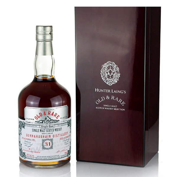 Rượu Whisky Old And Rare Bunnahabhain 1991