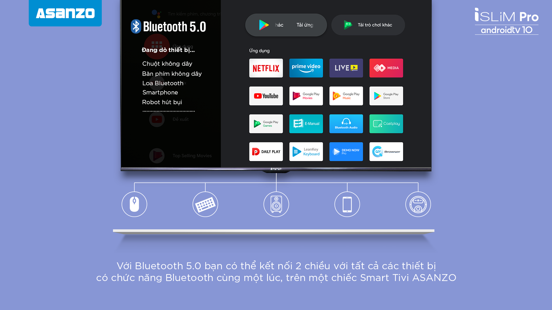 SMART TV iSLIM PRO 10 4K 50” – 50U71 [ANDROID 10]