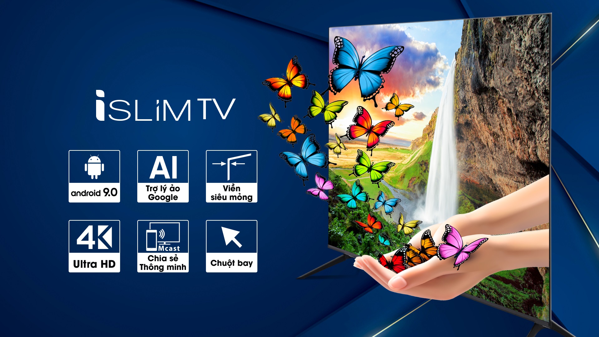 Smart TV iSLIM 4K 65” – 65UV10