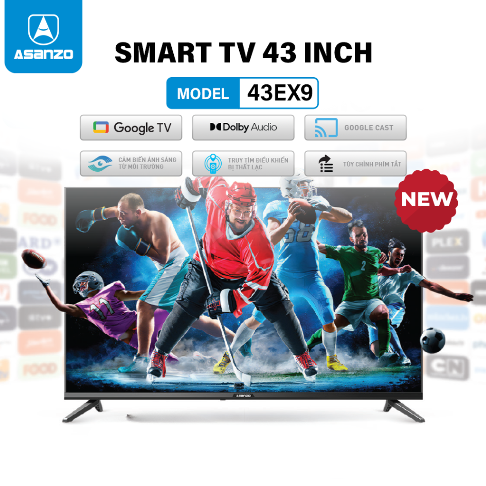 GOOGLE TV 43" - 43EX9