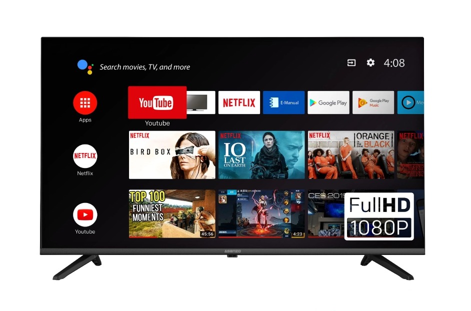 Smart TV iSLIM PRO 43”- 43S51 (Android 9.0 Pie)