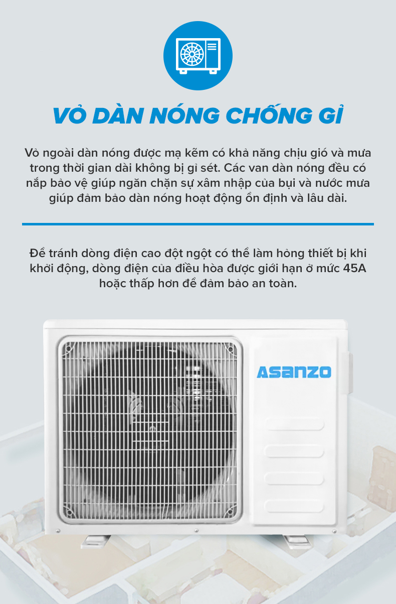ĐIỀU HÒA KHÔNG KHÍ ASZ S12A – (12000BTU)