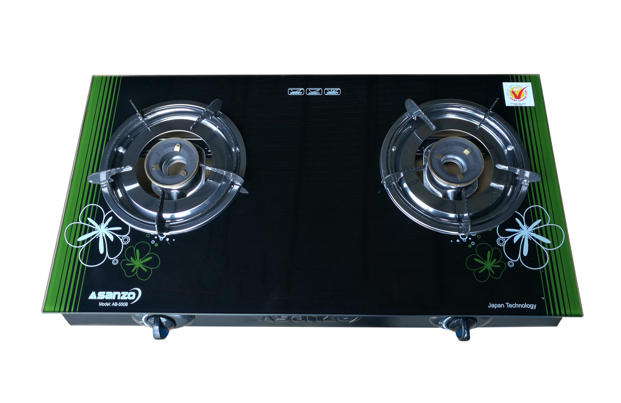 BẾP GAS DƯƠNG KÍNH AB-550B