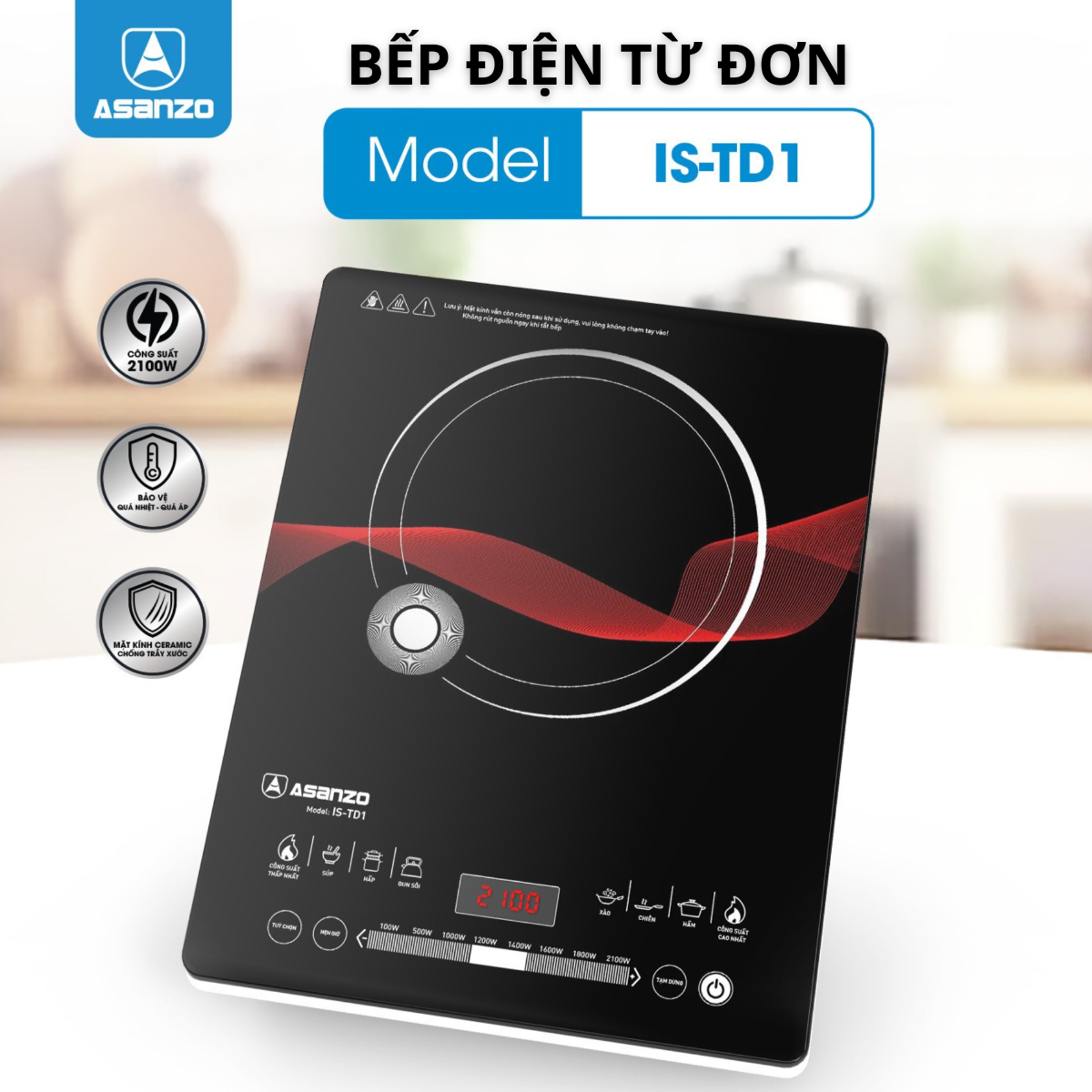 BẾP TỪ ĐƠN IS-TD1