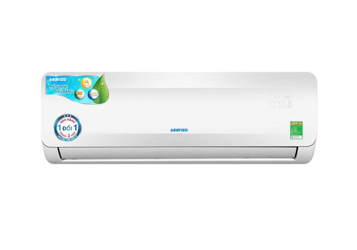 ĐIỀU HÒA KHÔNG KHÍ ASANZO S12A (12000BTU)