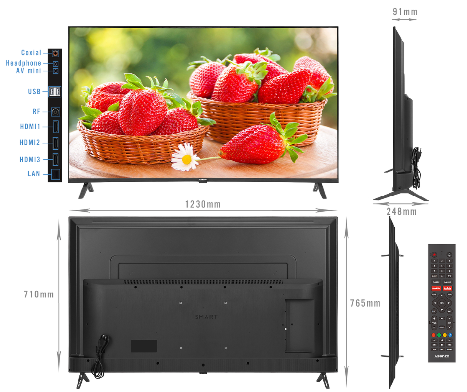 SMART TV 4K 55" - 55U73