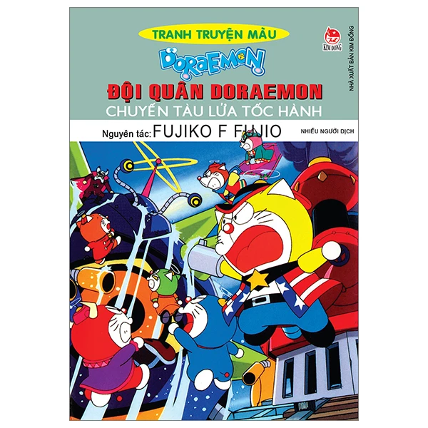 Doraemon - Tranh Truyện Màu - Đội Quân Doraemon - Chuyến Tàu Lửa Tốc Hành (Tái Bản 2023)