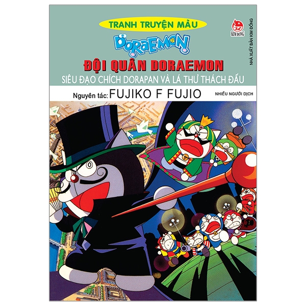 Doraemon Tranh Truyện Màu - Đội Quân Doraemon: Siêu Đạo Chích Dorapan Và Lá Thư Thách Đấu