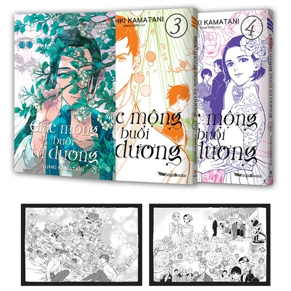 Boxset Giấc Mộng Buổi Tà Dương - Tập 3 + 4 (Bộ 2 Tập)