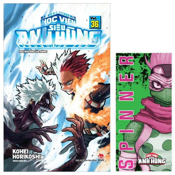 My Hero Academia - Học Viện Siêu Anh Hùng - Tập 36 - Hai Nguồn Lửa Sáng