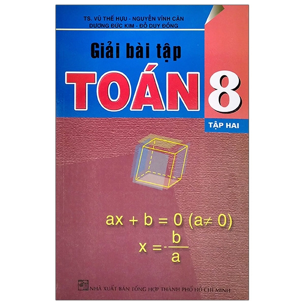 Giải Bài Tập Toán 8 - Tập 2 (THHCM) H-A