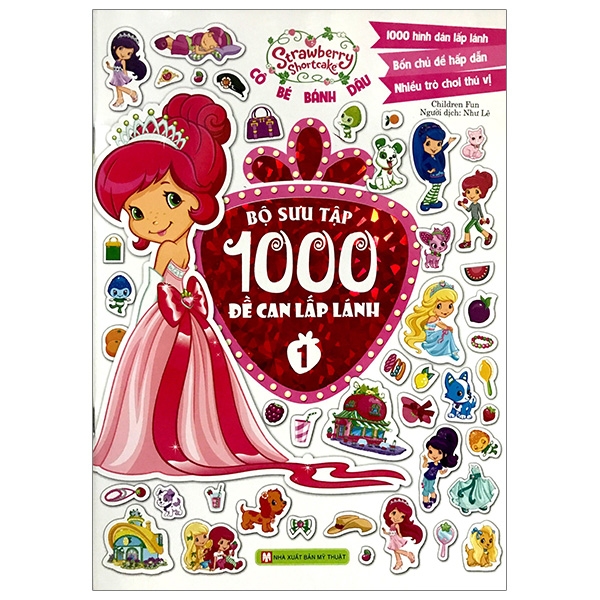 Cô Bé Bánh Dâu- 1000 Đề Can Lấp Lánh - Tập 1
