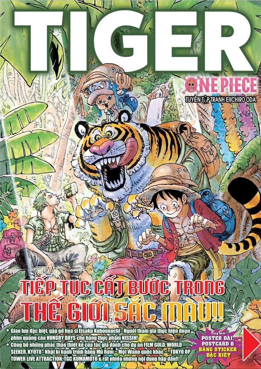 Tuyển Tập Tranh Eiichiro Oda - One Piece - Color Walk