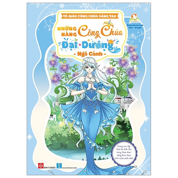 Tô Màu Công Chúa Sáng Tạo - Những Nàng Công Chúa Đại Dương