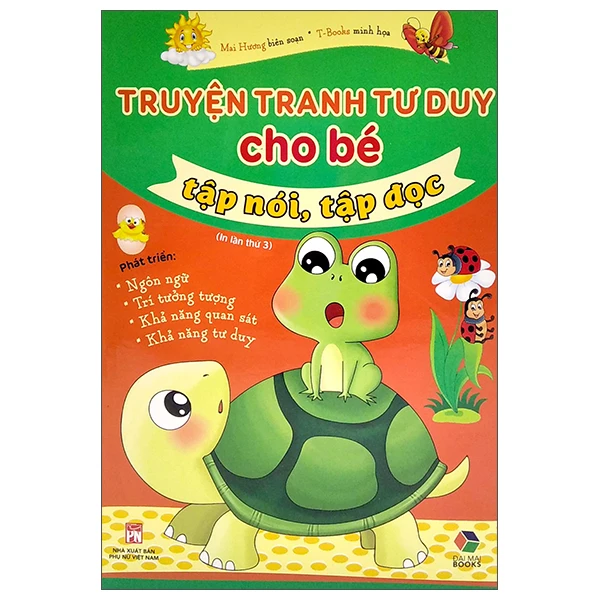 Truyện tranh tư duy cho bé tập nói, tập đọc