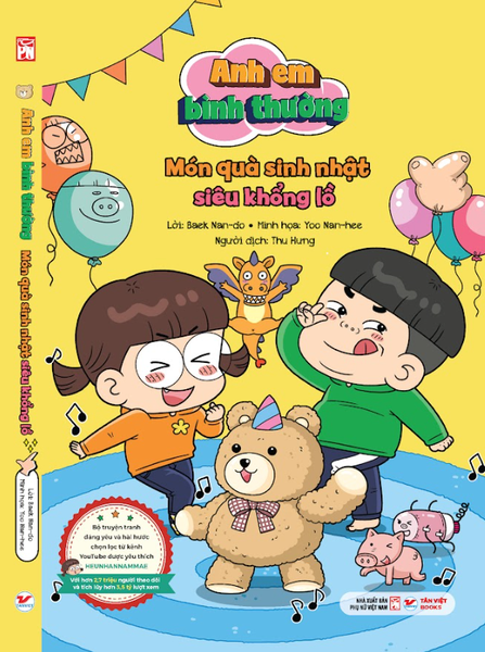 Món quà sinh nhật siêu khổng lồ - Anh em bình thường