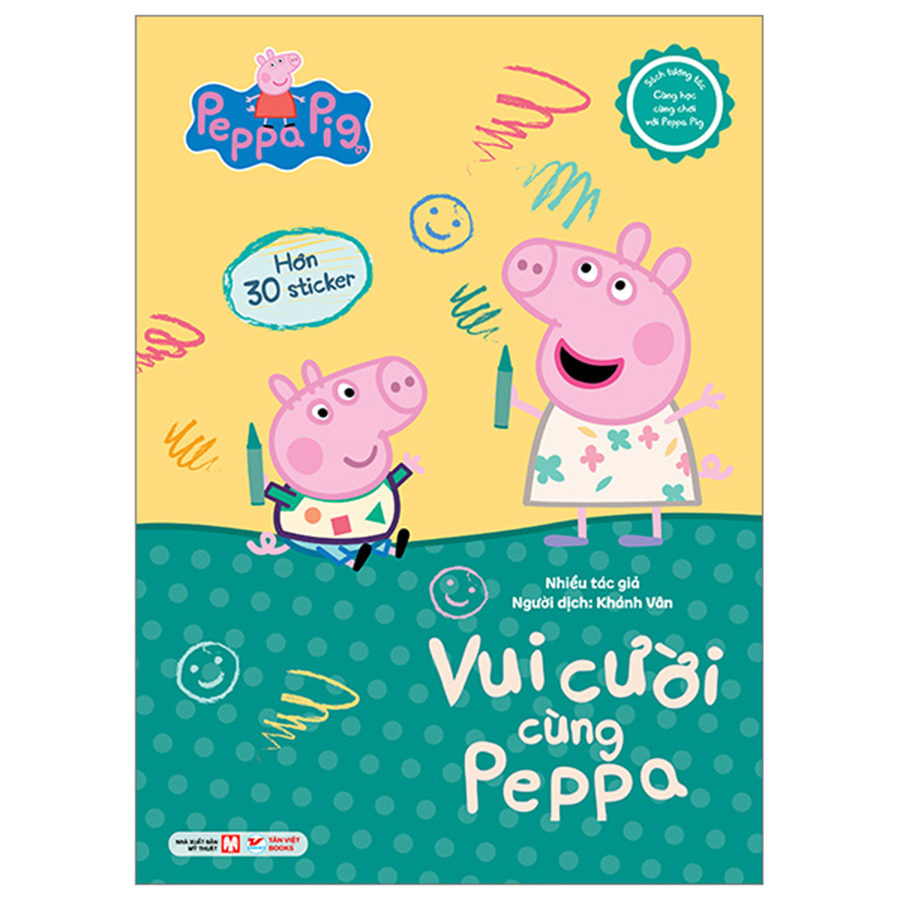 Sách Tương Tác - Cùng Học Cùng Chơi Với Peppa Pig - Vui Cười Cùng Peppa