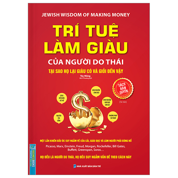 Sách Trí Tuệ Làm Giàu Của Người Do Thái - Bìa Cứng