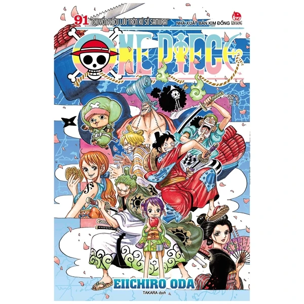 One Piece - Tập 91 - Chuyến Phiêu Lưu Trên Xứ Sở Samurai (Tái Bản 2022)