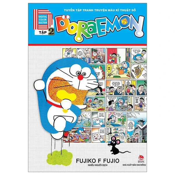 Doraemon Tuyển tập tranh truyện màu kĩ thuật số Tập 2