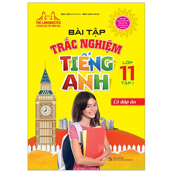 Bài Tập Trắc Nghiệm Tiếng Anh - Lớp 11 - Tập 1 (Có Đáp Án)  (QGHN) M-TH